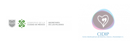 logos secretaria de las mujeres y CIDIP